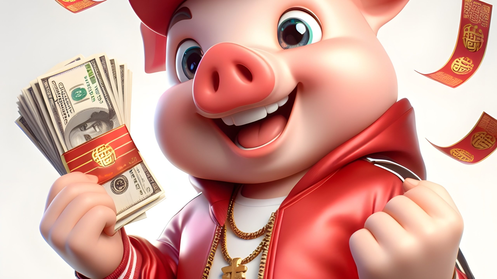 pig-wearing-red-jacket-with-dollar-bill-dollar-bill